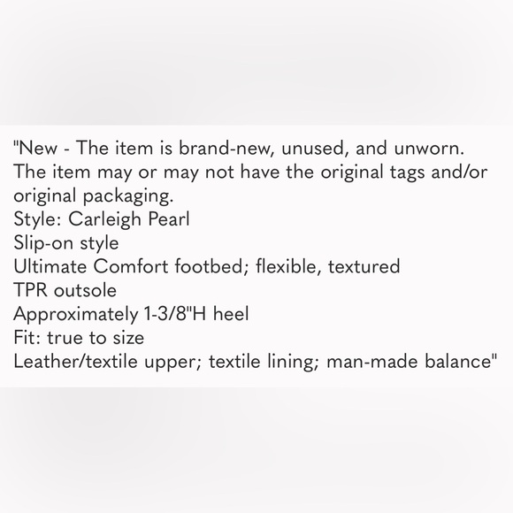 New nwt perfect Clarks Collection Leather Slip-on Carleigh Pearl Dark Brown 8 - Picture 4 of 11